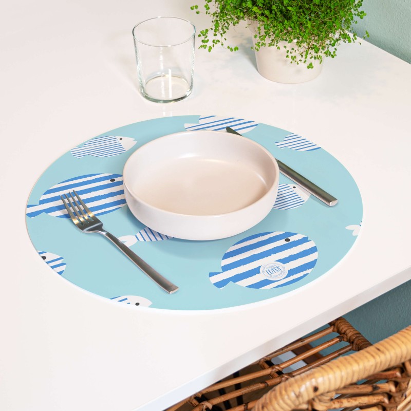 Sottopiatti “Freschezza Marina”, Collezione Mare - Le Tavole di Luisa