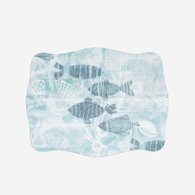 Sottopiatti “Armonia Marina”, Collezione Mare - Le Tavole di Luisa