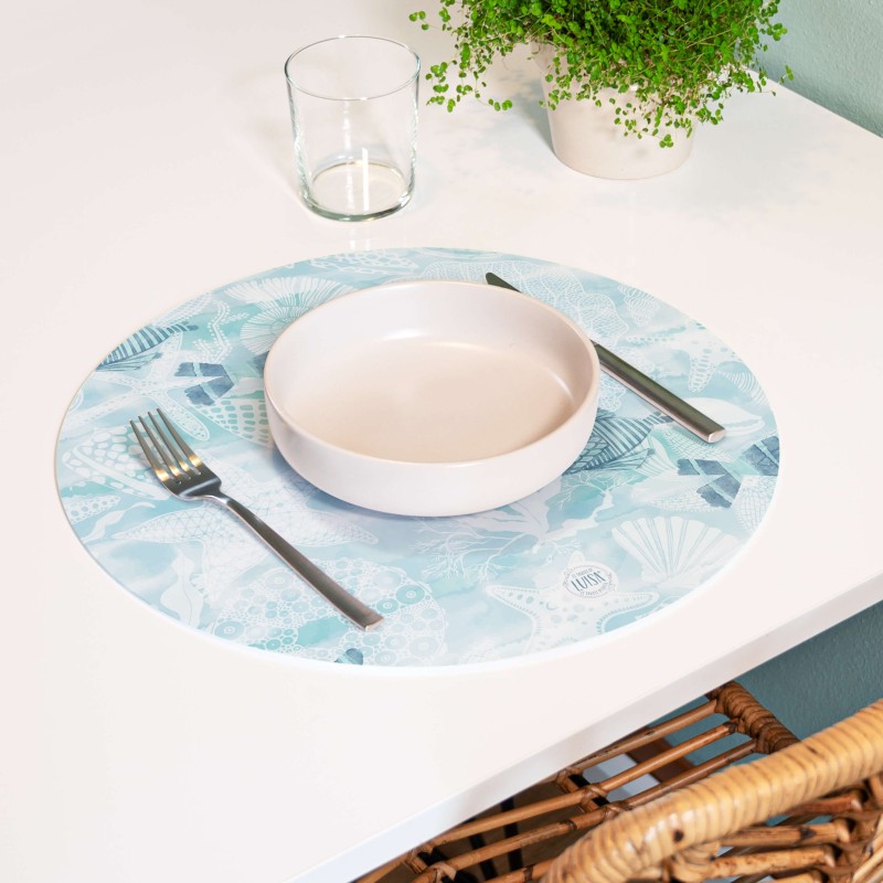 Sottopiatti “Armonia Marina”, Collezione Mare - Le Tavole di Luisa