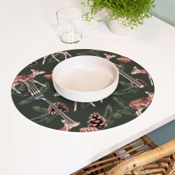 Sottopiatti “Incanto del bosco”, Collezione Montagna - Le Tavole di Luisa