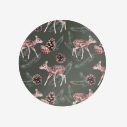 Sottopiatti “Incanto del bosco”, Collezione Montagna - Le Tavole di Luisa