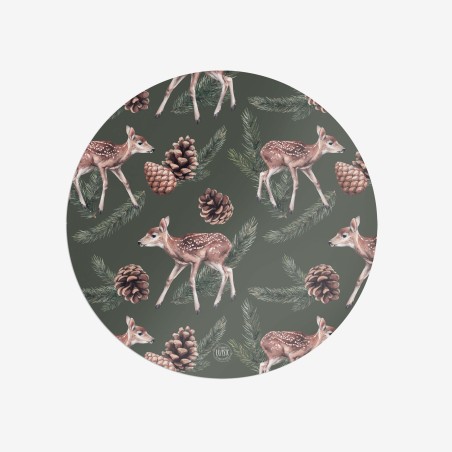 Sottopiatti “Incanto del bosco”, Collezione Montagna - Le Tavole di Luisa