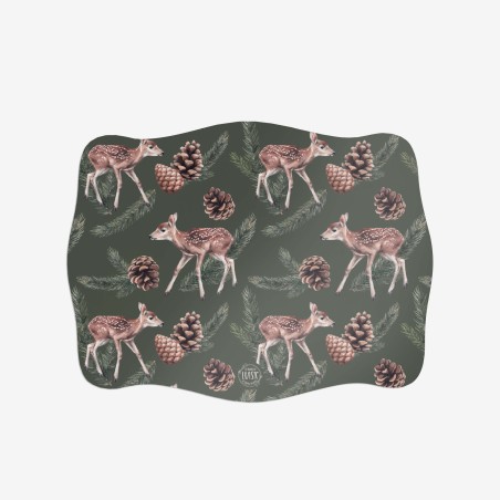 Sottopiatti “Incanto del bosco”, Collezione Montagna - Le Tavole di Luisa