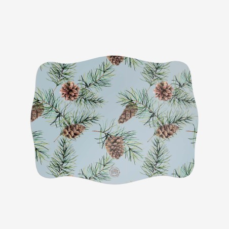 Sottopiatti “Eleganza Boschiva”, Collezione Montagna - Le Tavole di Luisa