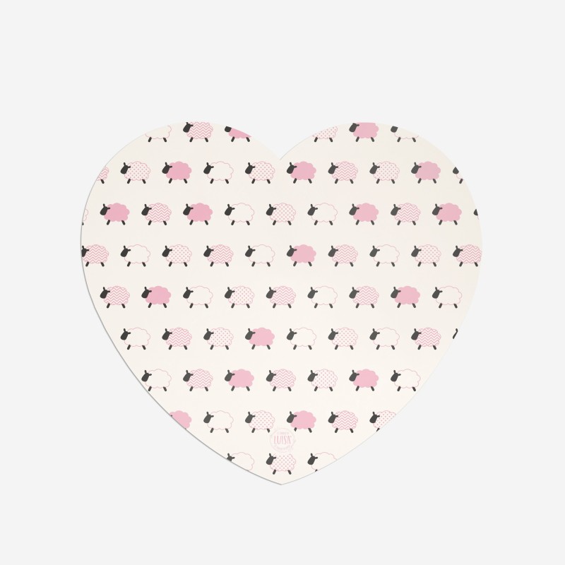 Sottopiatti “Pecorelle”, Collezione Bambini - Le Tavole di Luisa