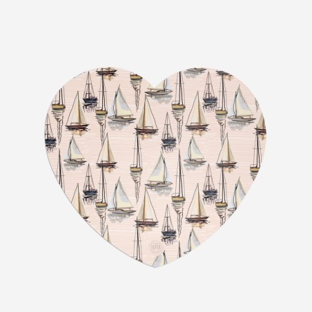 Sottopiatti “Barche a vela”, Collezione Mare - Le Tavole di Luisa