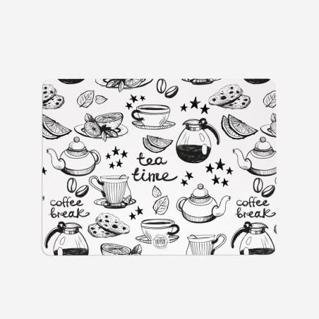 Sottopiatti “Tè o Caffè?”, Collezione Decorativo - Le Tavole di Luisa