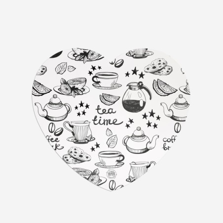 Sottopiatti “Tè o Caffè?”, Collezione Decorativo - Le Tavole di Luisa