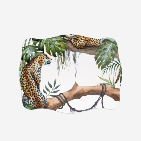 Sottopiatti “Ghepardi”, Collezione Tropical e Animalier - Le Tavole di Luisa
