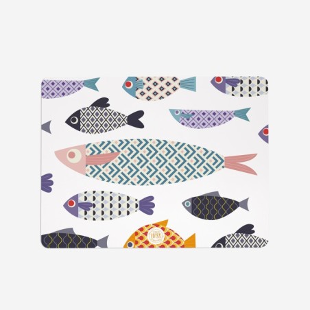Sottopiatti “Pesci Colorati”, Collezione Mare - Le Tavole di Luisa