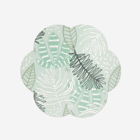 Sottopiatti “Foliage”, Collezione Tropical e Animalier - Le Tavole di Luisa