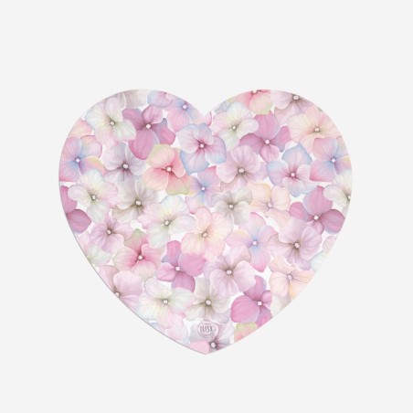 Sottopiatti “Fiori Rosa”, Collezione Decorativo - Le Tavole di Luisa