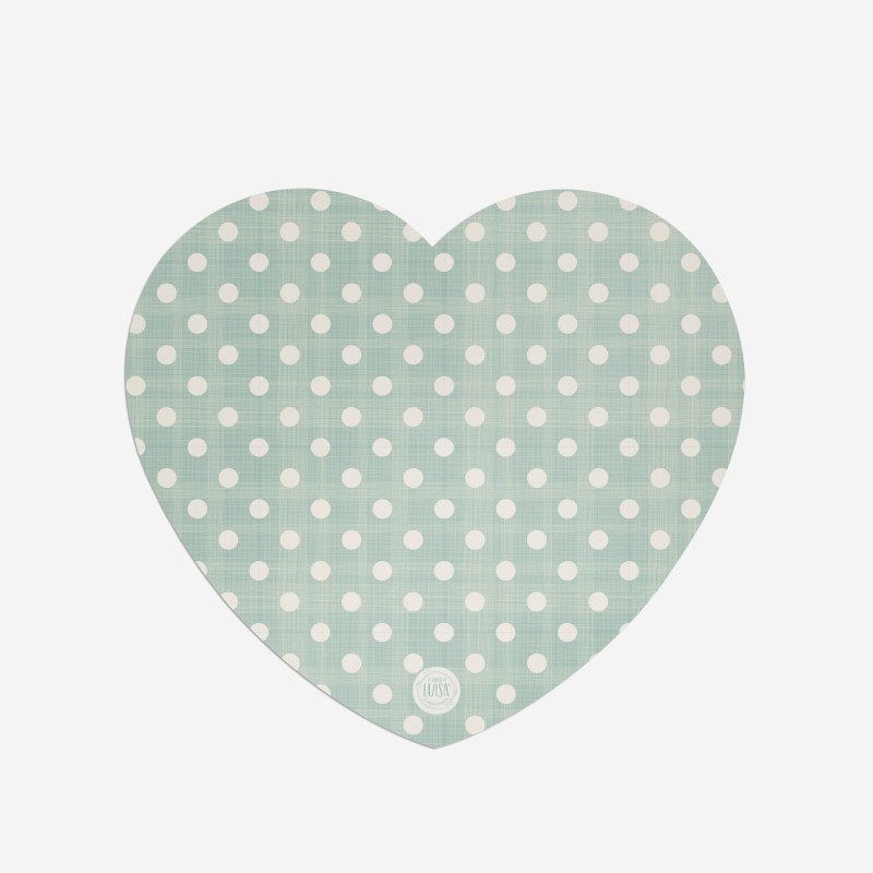 Sottopiatti “Pois Retrò”, Collezione Design - Le Tavole di Luisa